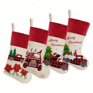 Venta al por Mayor de Artículos Navideños de Alta Calidad con Cualquier Diseño y Colores Vivos, Decoración Navideña de Santa Claus, Material de Poliéster Digital - Product Image 1