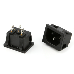 AC Đầu Vào Mô-đun Cắm Nam Ổ Cắm Điện 10A 250V Không Nối Đất Iec Ac Ổ Cắm - Product Image 6