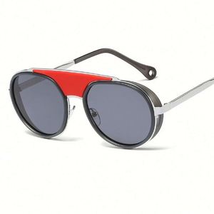Gafas de Sol Polarizadas de Espejo Estilo Steampunk para Hombre y Mujer 2019 - Product Image 4