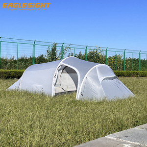 <span class=keywords><strong>Tente</strong></span> de camping quatre saisons en nylon ripstop 20D avec poteaux en aluminium, vestibule étendu, une grande chambre, <span class=keywords><strong>tente</strong></span> extérieure imperméable - Product Image 4