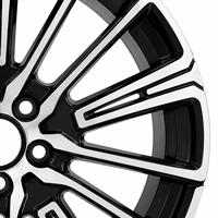 Jantes en alliage d'aluminium forgé monobloc personnalisées de 19 à 20 pouces, finition gris canon, pour SUV sport de luxe QX70 QX80, volant en bois