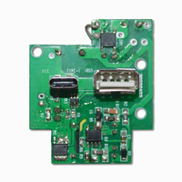 Cargador móvil OEM PCBA Asamblea Placa de circuito impreso FR4 USB Tipo-C Fuente de alimentación electrónica PCB SMT Módulo de carga rápida