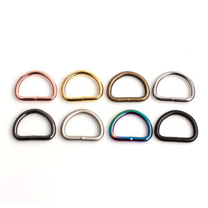 Grosir Aksesori Logam Harness Tali Perangkat Keras Kerah Anjing Cincin D Logam Campuran Seng Tahan Karat Mawar Emas Kualitas Tinggi 10 Hari - Product Image 4