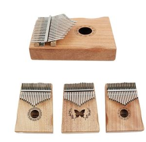Kalimba 17 touches en bois pouce doigt Piano Instrument de musique Mbira <span class=keywords><strong>Sanza</strong></span> Kalimba acoustique - Product Image 6
