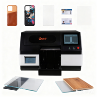 Printer Inkjet Roll Flatbed UV DTF Kecepatan Tinggi Industri untuk Printhead, Tinta CMYK/WV, PVC, Kartu ID, Flex, Ukuran Kecil