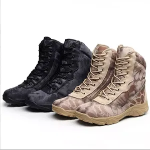 Высокие тактические ботинки из волокна для активного отдыха, Походов, Кемпинга