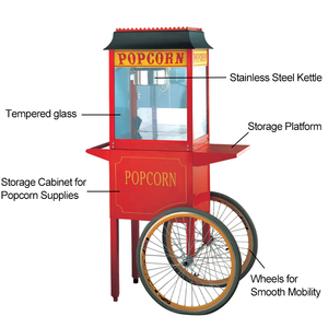 Có thể tháo rời tự động sưởi ấm bỏng ngô giỏ hàng máy cho tổ chức sự kiện sẵn sàng ăn vặt Nhà hát & carnivals đường phố và thức ăn nhanh - Product Image 4