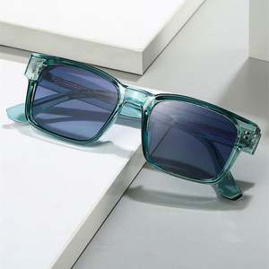 Lunettes de soleil polarisées carrées UV400 TR90 pour hommes et femmes, style rétro 2025, petite monture CP Pin, idéales pour la conduite - Product Image 2