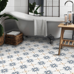 Sang trọng hiện đại <span class=keywords><strong>PVC</strong></span> tự dính sàn vuông Sticker dày không trượt không thấm nước thân thiện với môi tackable Faux gạch đám cưới - Product Image 3