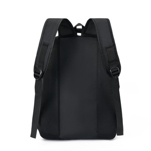 Student Backpack 18 In Black Reflective Strip Unisex School Education Lightweight Travel Backpack - Product Image 4