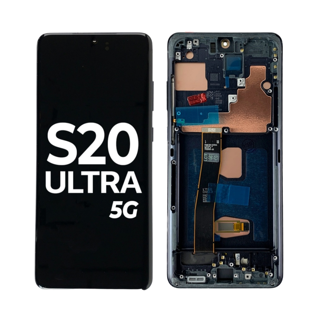 For S20 Ultra Dynamic AMOLED 6.78" Display with 400cd+ Luminance and No Warranty