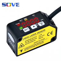 Capteur de distance de déplacement laser haute précision 0005 FSD13 ABS 0,1 kg pour la mesure de l'épaisseur et de la hauteur RS485 HG-C