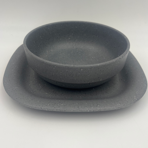 Plato para ensalada de melamina de 8 pulgadas con aspecto de piedra, calidad de <span class=keywords><strong>restaurante</strong></span>, para barbacoas, picnics y eventos de catering - Product Image 6
