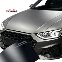 Vinilo para Automóviles Tranfas PETUtimate Meteorites Gris Brillante de 7.5mil de Grosor, Resistente a los Rayos UV, con Cambio de Color para Audi A4L