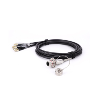 Câble de raccordement fibre optique FTTA FTTX pour extérieur, connecteur J599 D38999, RRU BBU MPO MT vers LC, 12 fibres