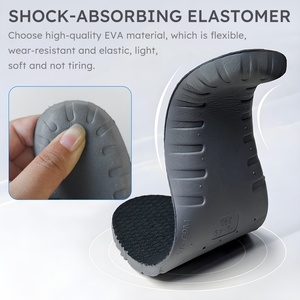 Plantillas deportivas ortopédicas para hombre, soporte de arco, absorción de impacto, cojín cómodo, inserciones de Gel para pies planos, alivio de la fascitis plantar - Product Image 4