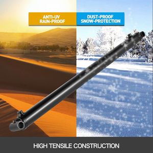 2 "เบื่อ36" จังหวะยกกระบอกไฮดรอลิก3000psi เชื่อมท่อกากบาทสองชั้น SAE6พอร์ต2X36 "ไฮดรอลิก - Product Image 2