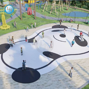 Parque Infantil, Trampolín Inflable Grande, Nube de Saltos Inflable para Parque en Venta - Product Image 3