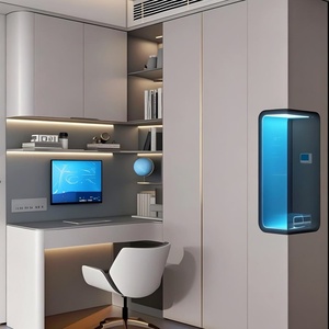 High Quality Custom Wood Bedroom Wardrobes & <b>Desks</b>-Modern <b>Minimalist</b> Design for Apartment Use - Product Image 2