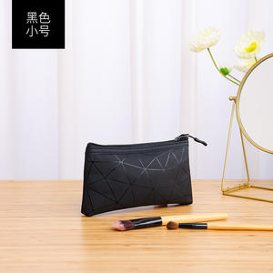 I-0495 <b>Small</b> Size Waterproof PU Makeup <b>Bag</b> with Zipper Portable Storage Toiletry Organizer Travel Pocket Cosmetic <b>Bag</b> - Product Image 2