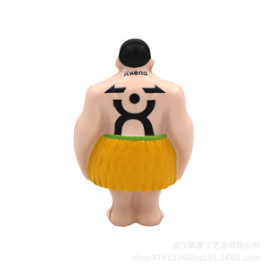 Jouet anti-stress en mousse PU Sumo Cartoon pour enfants, unisexe, 8-13 ans - Product Image 3