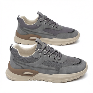 Chaussures de marche respirantes pour hommes, légères, augmentant la taille, à lacets, baskets décontractées, semelle en caoutchouc pour un usage quotidien - Product Image 1