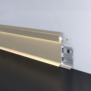 Plinthe décorative en métal avec éclairage LED au design moderne, en alliage d'aluminium <span class=keywords><strong>de</strong></span> haute qualité pour appartements - Product Image 2
