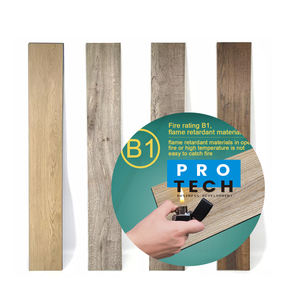 Vinilo de PVC de lujo moderno, azulejos de plástico de 4mm y 2,5mm, núcleo rígido resistente al desgaste, suelo SPC, diseño de piedra de espiga marmoleada - Product Image 4