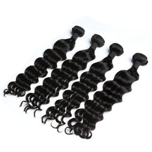 Extensiones de Cabello Virgen de Alta Calidad, Doble Trama, Doble Extracción, Remy 12A, Ondulado Profundo, 12 Pulgadas - Product Image 5