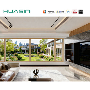 ספק חלונות מסגסוגת אלומיניום אפור כהה מחוזק מפלדת אל-חלד 2025 לפי תקן אמריקאי, במחיר מפעל של חברת הואסין. - Product Image 6