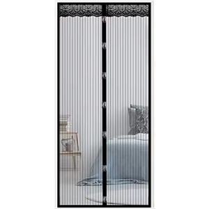 <span class=keywords><strong>Puerta</strong></span> de cortina magnética antiinsectos moscas de alto grado manos libres malla negra cierre automático <span class=keywords><strong>mosquitera</strong></span> con imanes - Product Image 1