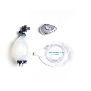Hot Selling Sterilization ISO13485/CE First Aid Kit Reusable Silicone Resuscitator