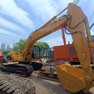 Pompe de moteur d'excavatrice sur chenilles Caterpillar d'occasion 20 tonnes CAT320C 320D 320B 320DL 320CL, godet de 1,15 m, 99,9 kW, puissante et en excellent état - Product Image 4