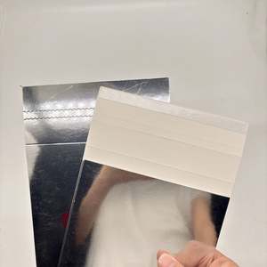 Sobres de Papel Kraft con Logotipo Personalizado para Sudaderas, Bolsa de Envío Plateada para Ropa, Bolsas de Envío Brillantes - Product Image 3