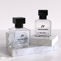 Nouveauté - Flacon de parfum de luxe de 70 ml, flacon vide en ambre avec pompe pulvérisatrice, flacon cosmétique avec emballage en boîte