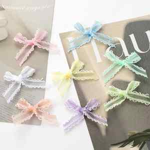 ริบบิ้นไหมพรมสีขาวใสขอบตะขอคู่ขนาดใหญ่ 1 ซม. ม้วนยาว 200 หลา สำหรับทำโบว์แฮนด์เมดวันเกิดเด็ก - Product Image 3