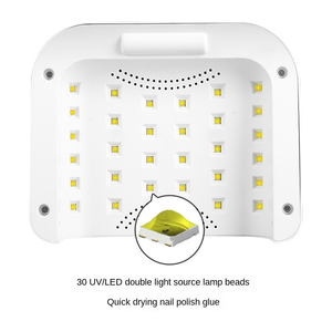 Lámpara UV Profesional Recargable BLUEQUE V10 de 120W para Uñas, Luz de Curado Rápido, Luz LED para Secado de Esmalte de Uñas - Product Image 3