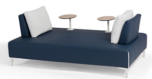 Alta Costura Jardin multifuncional salón sofá al aire libre jardín <span class=keywords><strong>mesa</strong></span> de café sofá de cuero al aire libre sofá cama doble - Product Image 2