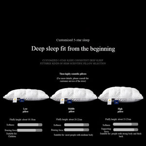 <span class=keywords><strong>Cuscino</strong></span> in <span class=keywords><strong>piuma</strong></span> <span class=keywords><strong>d</strong></span>'<span class=keywords><strong>oca</strong></span> all'ingrosso cuscini morbidi per il collo colorati cuscini decorativi classici per dormire - Product Image 3