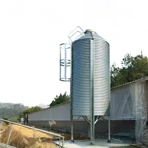 Galvanized Steel Silo Feed storage Bin for Animal Husbandry Poultry Farm
