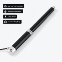 Actionneur linéaire à moteur à balais YH8-526G en forme de stylo, poussée 5000N, course 750mm, étanchéité IP66, pour maison intelligente, vélo électrique, bateau