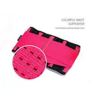 LS0810 Custom Logo Fitness di sicurezza cintura di sicurezza Kit più sottile con supporto lombare <span class=keywords><strong>e</strong></span> basso per la perdita di peso Wrap tuta Sauna - Product Image 5