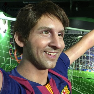 Statua in Cera di <span class=keywords><strong>Lionel</strong></span> Messi, Action Figure Sportiva, Statua in Resina - Product Image 1