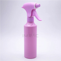 Bouteille pulvérisateur vide en plastique coloré pour animaux de compagnie, pour brume capillaire, cosmétiques, liquides de nettoyage et nettoyage ménager
