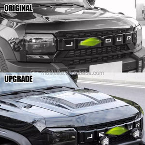 ฝาครอบฝากระโปรงหน้ารถปรับแต่งสไตล์ Juxing สำหรับเดินทาง T2 Jetour ดีไซน์ใหม่ ABS - Product Image 3