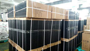 Grey دائم الزراعة المائية 600x250 مللي متر شبكة الأرز المائية صواني زرع - Product Image 6