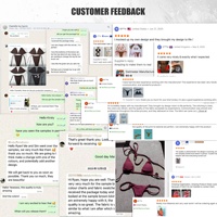 Zwemkledingfabrikant voor satijnen bikini's op maat, groothandel, designermerk, dames bikini's, tweedelige bikini set