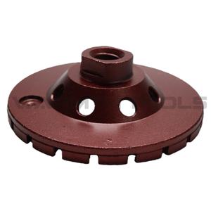 Теплые инструменты турбо алмазные чашки шлифовальные круги M14 100 мм 5 мм толщина средняя абразивная высокая скорость для бетонной поверхности - Product Image 2