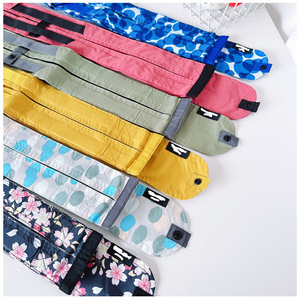Japanese Folding Shopping <b>Bags</b> <b>Medium</b> Size Polyester Portable Eco-Friendly Accordion Pleats Quick Fold Storage - Product Image 2