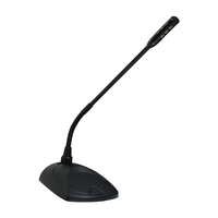 Microphone à condensateur à col de cygne variable numérique à 5 directions, bon marché en gros, meilleur système de conférence audio, fonction de vote